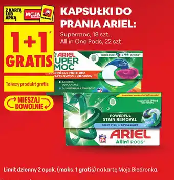 Kapsułki do prania Ariel