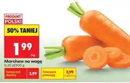 Biedronka Marchew na wagę oferta