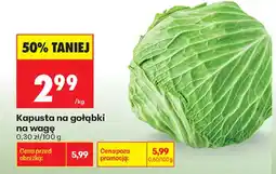 Biedronka Kapusta na gołąbki oferta