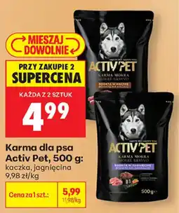 Biedronka Karma dla psa Activ Pet oferta