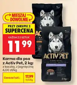 Biedronka Karma dla psa z Activ Pet oferta