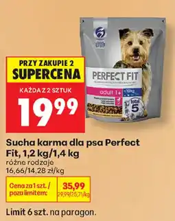 Biedronka Sucha karma dla psa Perfect Fit oferta