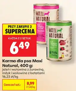 Biedronka Karma dla psa Maxi Natural oferta