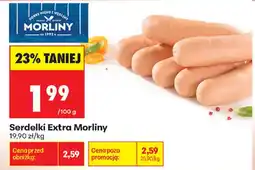 Biedronka Serdelki Extra Morlina oferta