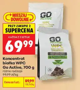 Biedronka Koncentrat białka WPC Go Active oferta