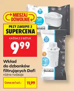 Biedronka Wkład do dzbanków filtrujących Dafi oferta