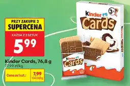 Biedronka Kinder Cards oferta