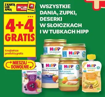 Wszystkie dania, zupki, deserki w sloiczkach i w tubkach hipp