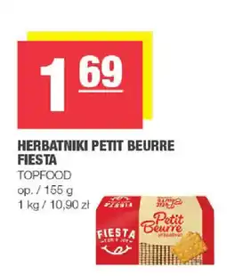 EuroSPAR Herbatniki Petit Beurre Fiesta oferta