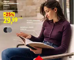 Lidl Sweter polo dzianinowy z wiskozą ESMARA oferta