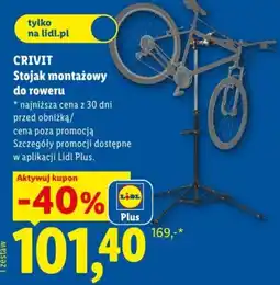 Lidl Stojak montażowy do roweru CRIVIT oferta
