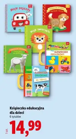 Lidl Książeczka edukacyjna dla dzieci oferta