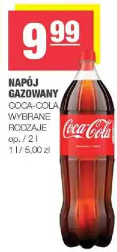 EuroSPAR Napój gazowany Coca-Cola wybrane rodzaje oferta