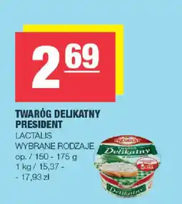 EuroSPAR Twaróg Delikatny President oferta