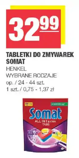 EuroSPAR Tabletki do zmywarek Somat oferta