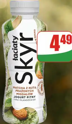 Dino Łaciate Skyr Jogurt pitny typu islandzkiego Matcha z nutą prażonych migdałów oferta
