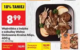 Biedronka Wątróbka z indyka z cebulką Wolno Gotowane Kraina Mięs oferta