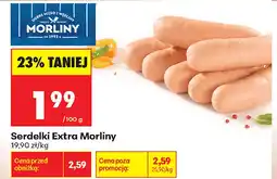 Biedronka Serdelki Extra Morliny oferta