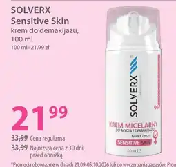 Hebe SOLVERX Krem micelarny do mycia i demakijażu oferta