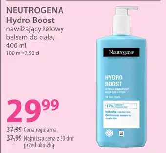 Neutrogena Hydro Boost nawilżający żelowy balsam do ciała