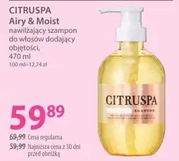 Hebe Citruspa Airy & Moist nawilżający szampon do włosów dodający objętości oferta