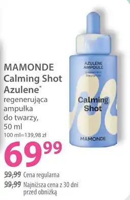 Hebe MAMONDE Calming Shot Azulene regenerująca ampułka do twarzy oferta