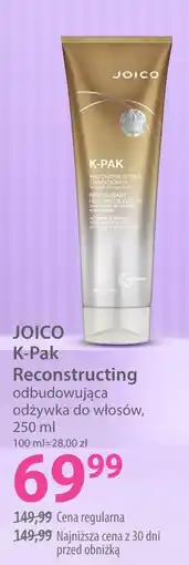 Hebe JOICO K-Pak Reconstructing odbudowująca odżywka do włosów oferta
