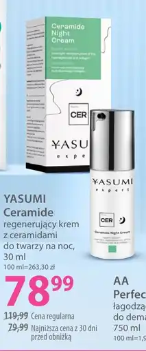 Hebe YASUMI Ceramide regenerujący krem z ceramidami do twarzy na noc oferta