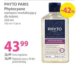 Hebe Phyto Paris Phytocyane szampon rewitalizujący dla kobiet oferta