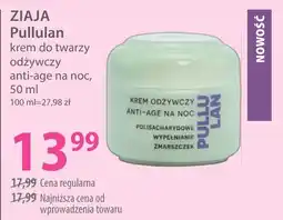 Hebe ZIAJA Pullulan krem do twarzy odżywczy anti-age na noc oferta