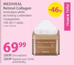 Hebe Retinol Collagen tonizujące płatki do twarzy z retinolem i kolagenem oferta