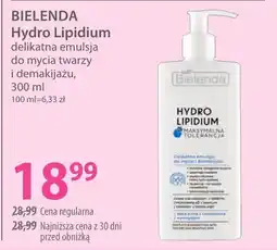 Hebe Bielenda Hydro Lipidium delikatna emulsja do mycia twarzy i demakijażu oferta