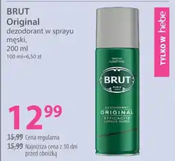 Hebe Dezodorant w sprayu męskie Brut Original oferta