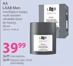 Hebe LAAB Men nawilżająco-kojący multi-booster ultralekki krem do twarzy oferta