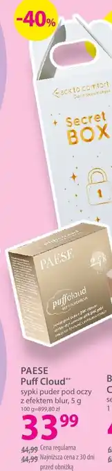 Paese puff cloud