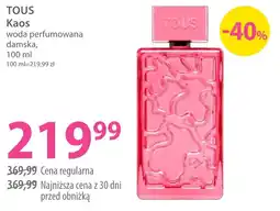 Hebe TOUS Kaos woda perfumowana damsk oferta