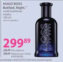 Hebe HUGO BOSS Bottled. Night. woda toaletowa męska oferta