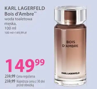Hebe Karl Lagerfeld Bois d'Ambre oferta