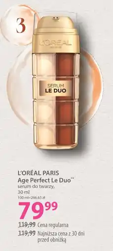 Hebe L'Oréal Paris Age Perfect Le Duo oferta