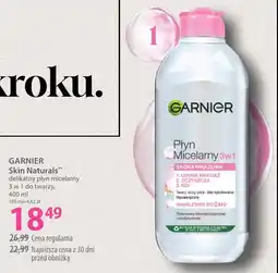 Hebe Garnier Skin Naturals Płyn Micelarny 3w1 oferta