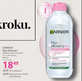 Hebe Garnier Skin Naturals Płyn Micelarny 3w1 oferta