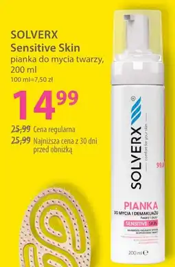 Hebe SOLVERX Pianka do mycia i demakijażu Sensitive Skin oferta