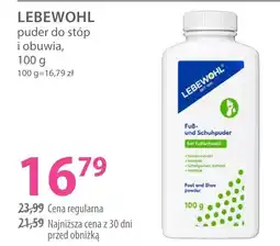 Hebe LEBEWOHL puder do stóp i obuwi oferta