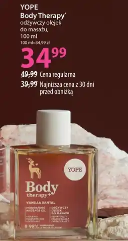 Hebe YOPE Body Therapy oferta