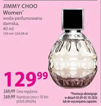Woda perfumowana damsa Jimmy Choo