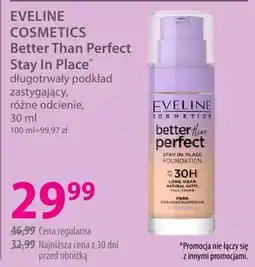 Hebe Eveline Cosmetics Better Than Perfect Stay In Place Foundation oferta