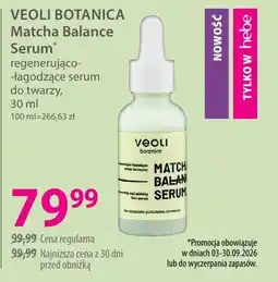 Hebe VEOLI BOTANICA Matcha Balance Serum oferta