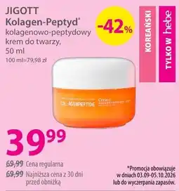Hebe JIGOTT Kolagen-Peptyd krem do twarzy oferta
