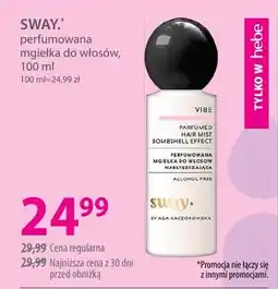 Hebe Perfumowana mgiełka do włosów Vibe oferta