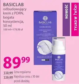 Hebe BASICLAB krem z PDRN, bogata konsystencja oferta